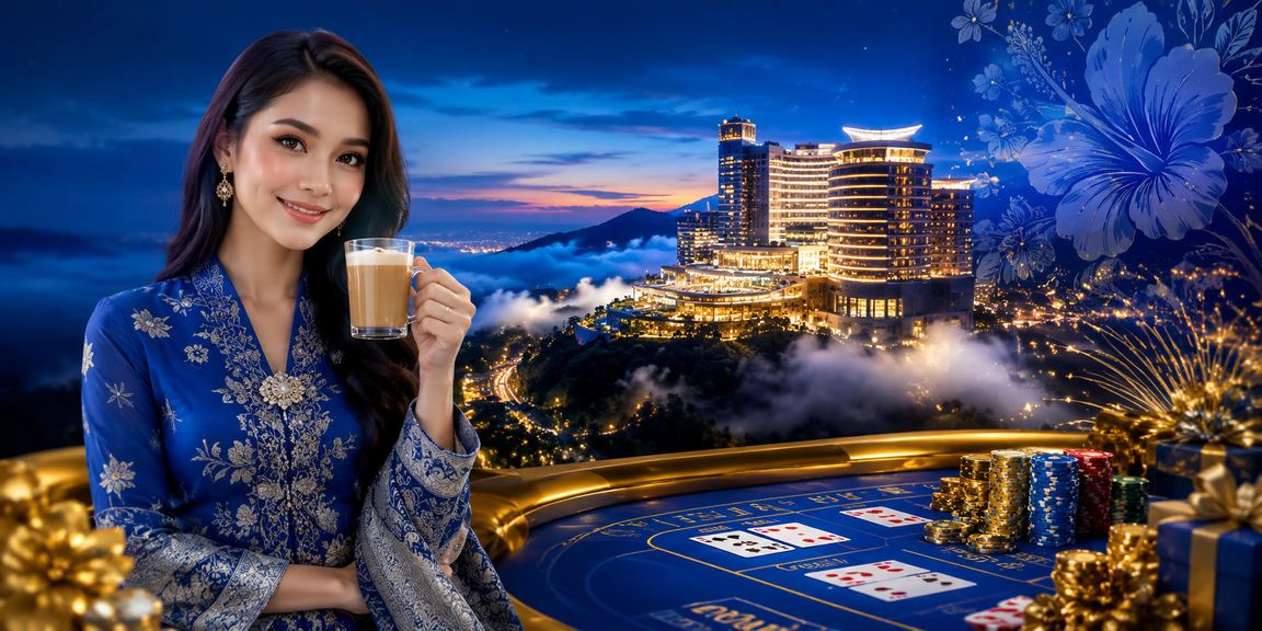 Pengguna bermain baccarat mudah alih semasa Hari Raya di Petaling Jaya