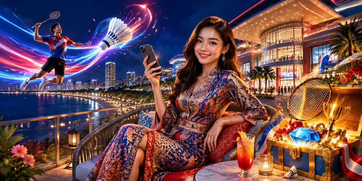 Pemain menikmati permainan baccarat di platform mudah alih Penang
